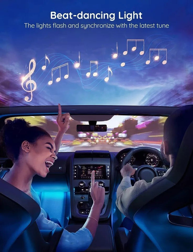Govee Car LED Lights Smart Interior Lights with App Control