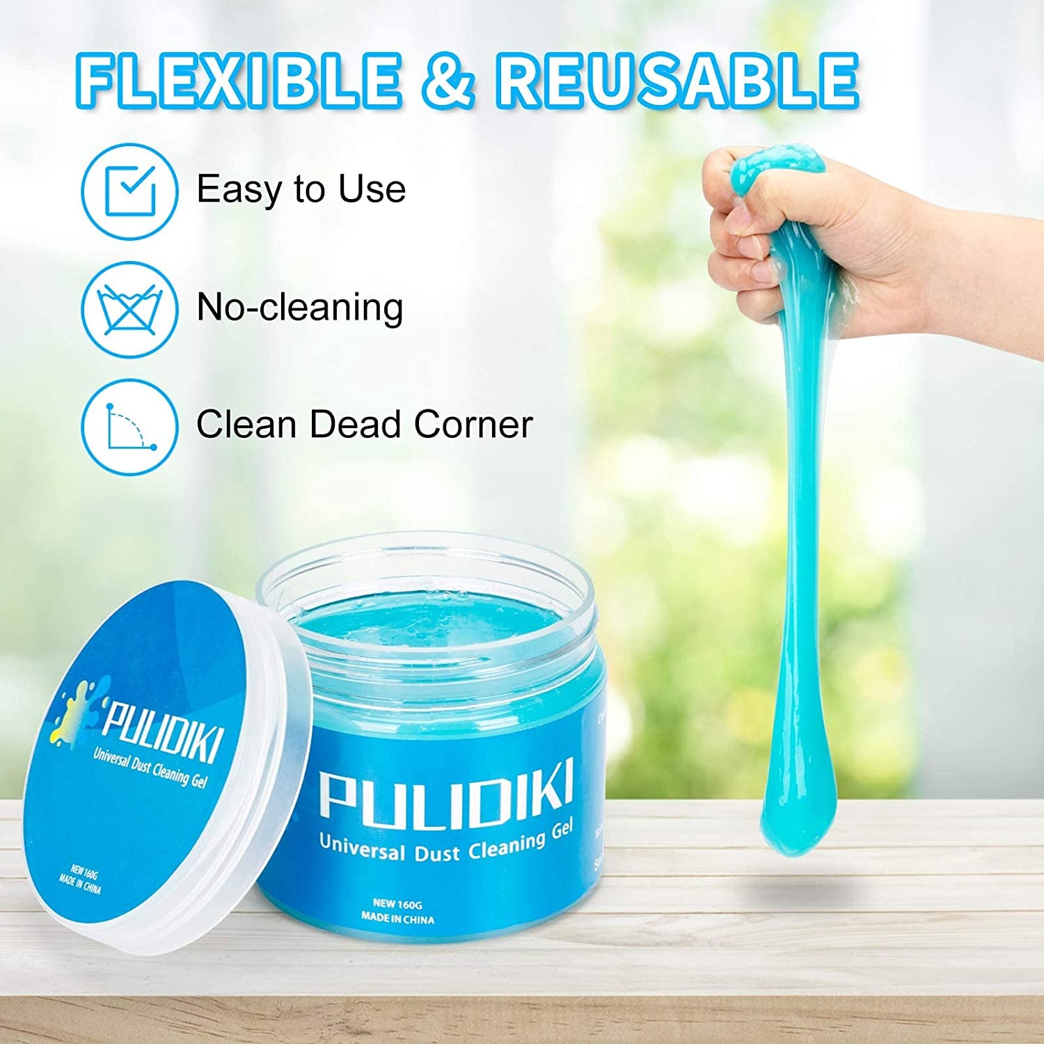 Car Cleaning Gel Car Clean Putty, Universal Car Interior Cleaner Slime, Perfect Cleaning Kit Supplies, Auto Detailing Tools Car Accessories, Dust Remover Gifts for Men Women