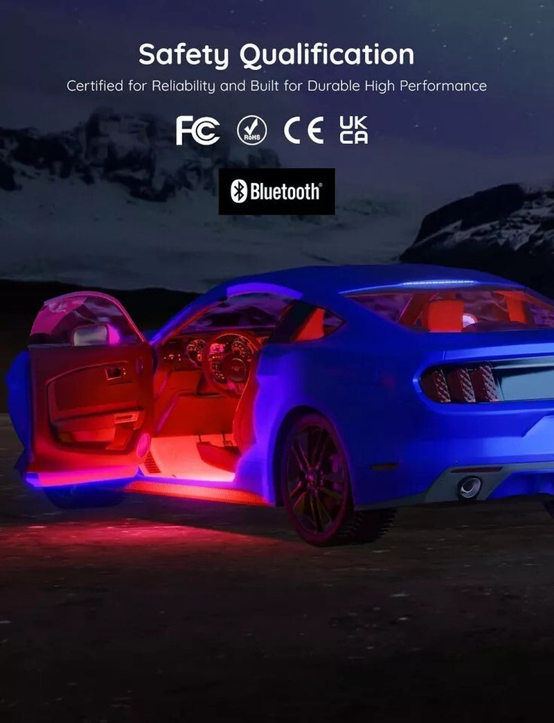 Govee Car LED Lights Smart Interior Lights with App Control